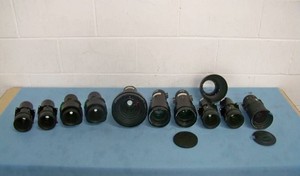 LARGE Lot of Sony Projector  Projection Lenses