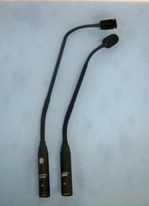 (2) Audio-Technica Gooseneck Mics  Microphones - (1) ES915 and (1) ES915S