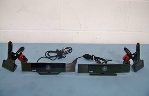 (2) AMX Sereno NMX-VCC-1000 Webcams and Mounting Clips