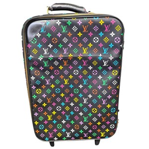 NOT AUTHENTIC  REPLICA MULTICOLOR ROLLING SUITCASE