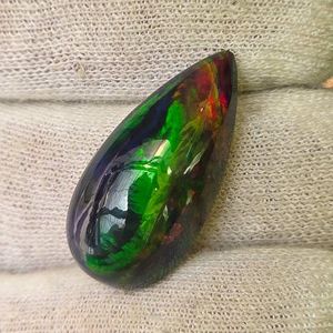 12.30 Carats Natural Smoked Welo Opal Cabochon Retail $1,845