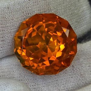 31.20 Carats Natural Madeira Citrine (Fancy Round Cut) Retail $3,120