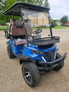 SDLANCH Electric Golf Cart with Front Facing 4-Person Seating