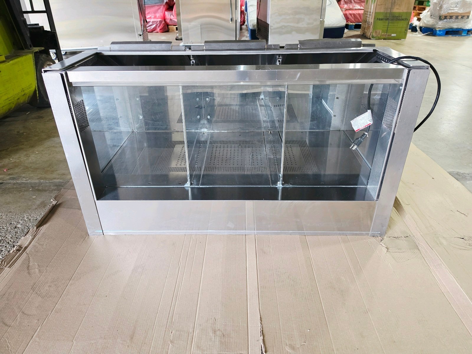 Gold Medal 2445 48 Popcorn Crisper &amp Staging Cabinet