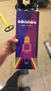 Bonaok Wireless Karoke Microphone