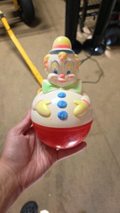 Vintage Rollie Pollie Clown