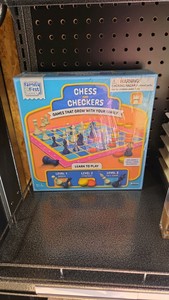 Family First Chess and Checkers Game