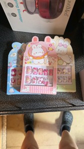 Set of 3 Hello Kitty Inspired Kids Nails