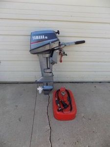 6 HP Yamaha Outboard Motor  Gas Tank