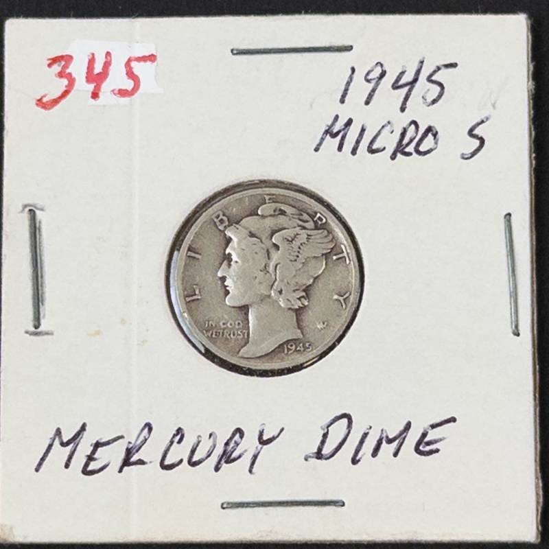 1945-S micro s Mercury dime