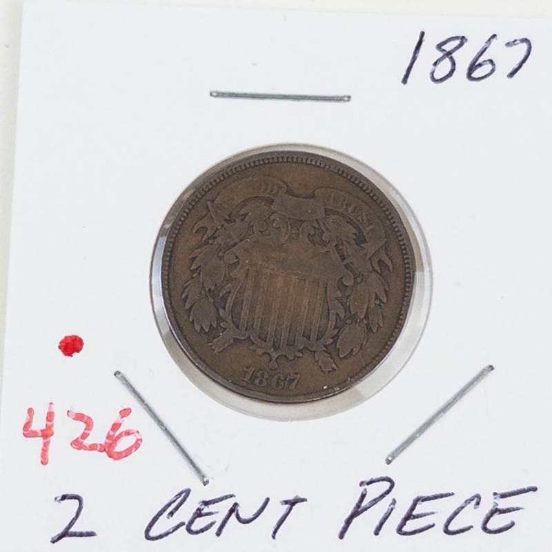 1867 2 cent piece