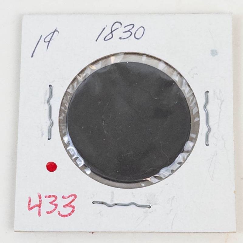 1830 US Large cent