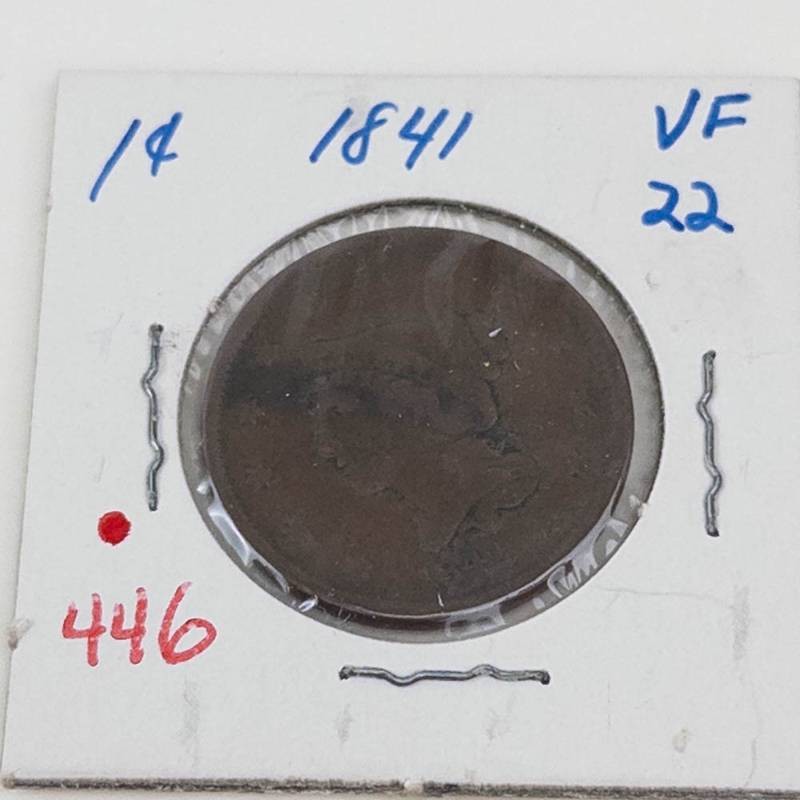 1841 US Large cent
