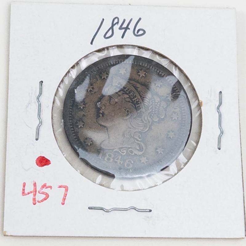 1846 US Large cent
