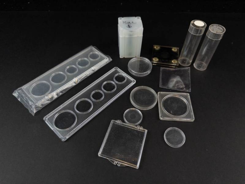 1 bag of misc. coin supplies