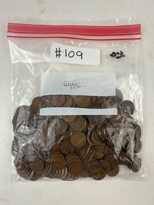 Mixed Date Wheat Cents 2 Lb 1930s-1950s