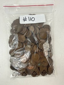 Mixed Date Wheat Cents 2 Lb 1930s-1950s