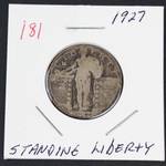 1927 Standing Liberty quarter