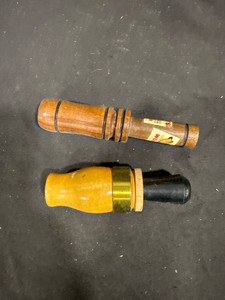 Two Wooden Game Calls