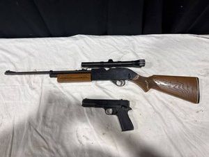 Crosman 760 Rifle & Marksman Pistol