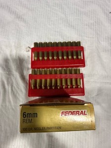 Federal 6mm REM Ammunition