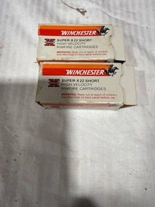 Winchester .22 Short Rimfire Cartridges