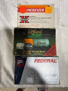 Shotgun Slug Ammunition Lot