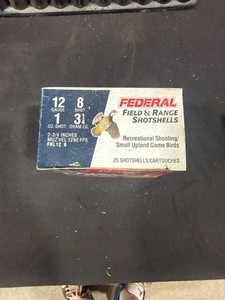 Federal 12 Gauge Shotshells