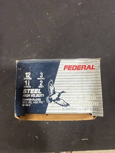 Federal 12 Gauge Steel Shotshells