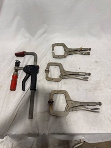 Assorted Metal Clamps