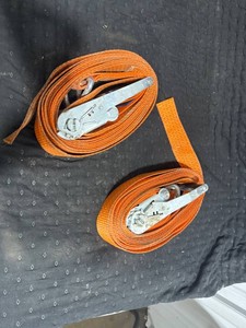 Orange Ratchet Straps (2)