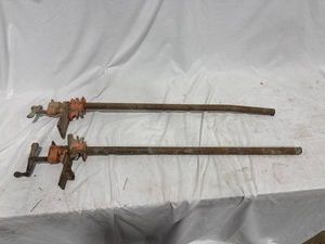 Vintage Pony Pipe Clamps