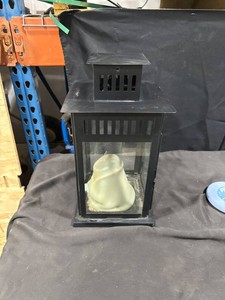 Black Metal Candle Lantern