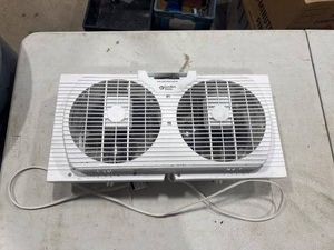 Comfort Zone Twin Window Fan