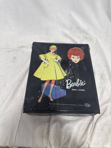 Vintage Barbie Doll Case & Contents