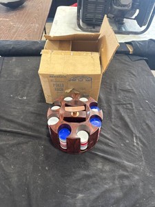 Revolving Wooden Poker Rack