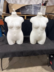 Pair of Female Torso Mannequins