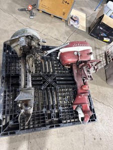 Vintage Johnson & Evenrud Outboard Motors