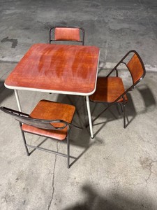 Vintage Card Tables & Chairs