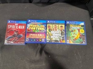 PS4 Video Game Lot
