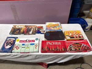 Assorted Classic Board Games Lot