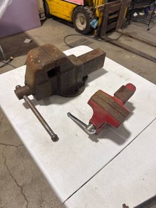 Two Metal Vises
