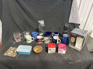 Assorted Kitchen & Household Lot