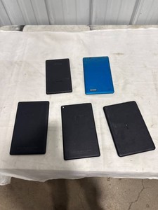Lot of 5 Amazon Fire Tablets