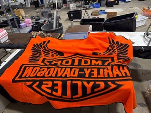 Harley-Davidson Logo Blanket