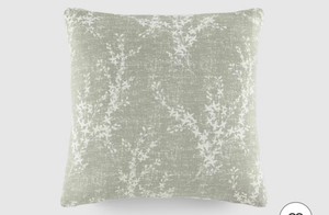 Green Textured Throw Pillow Cover 20 x 20