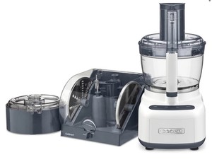 Cuisinart Elemental 13-Cup Food Processor with Spiralizer and Dicer Silver Color (Stock Photo Shows White but the Actual Unit is Silver Color) RETAIL $380.00