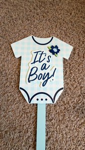 Its a Boy 36 Wooden Yard Sign