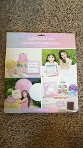 Customizable party sign  one chalkboard  four paper inserts  unicorn birthday theme  - pink color - chalk not included