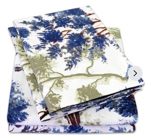 Classic 4-Piece Bed Sheet Set Florence Pattern Queen Sized Bef